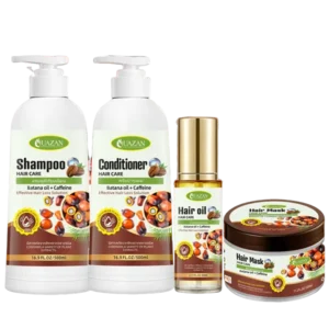 UAZAN Batana Oil + Caffeine Hair Care Set