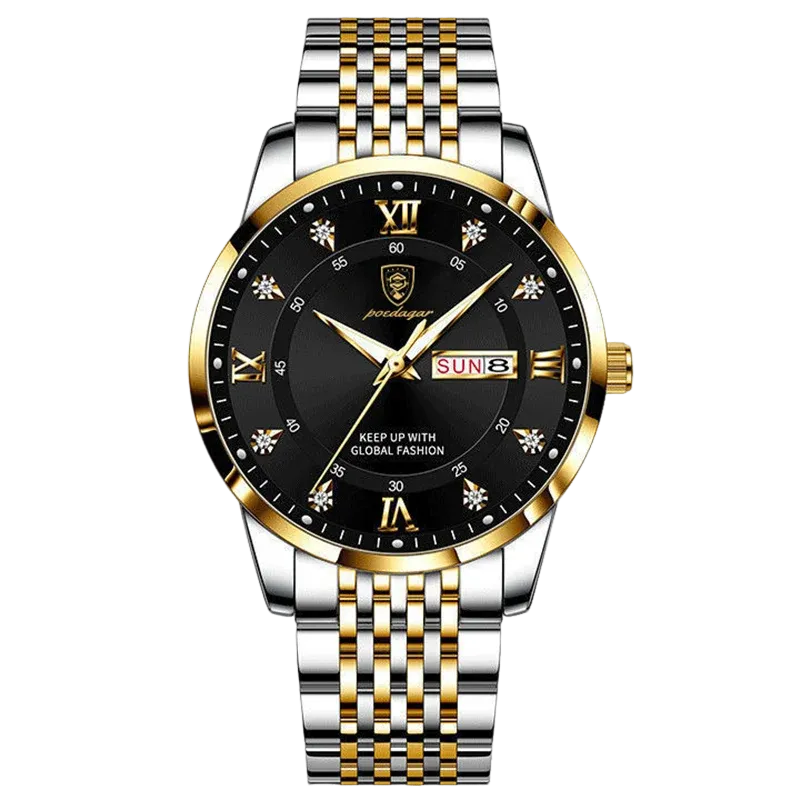 Movado Watch (Gold with Diamonds)