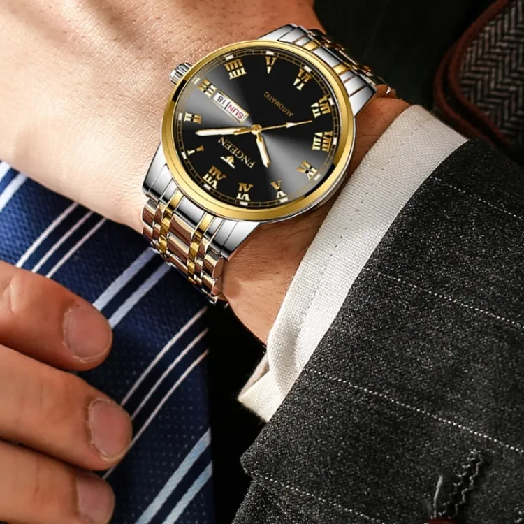 Movado Watch (Gold with Diamonds) - Image 2