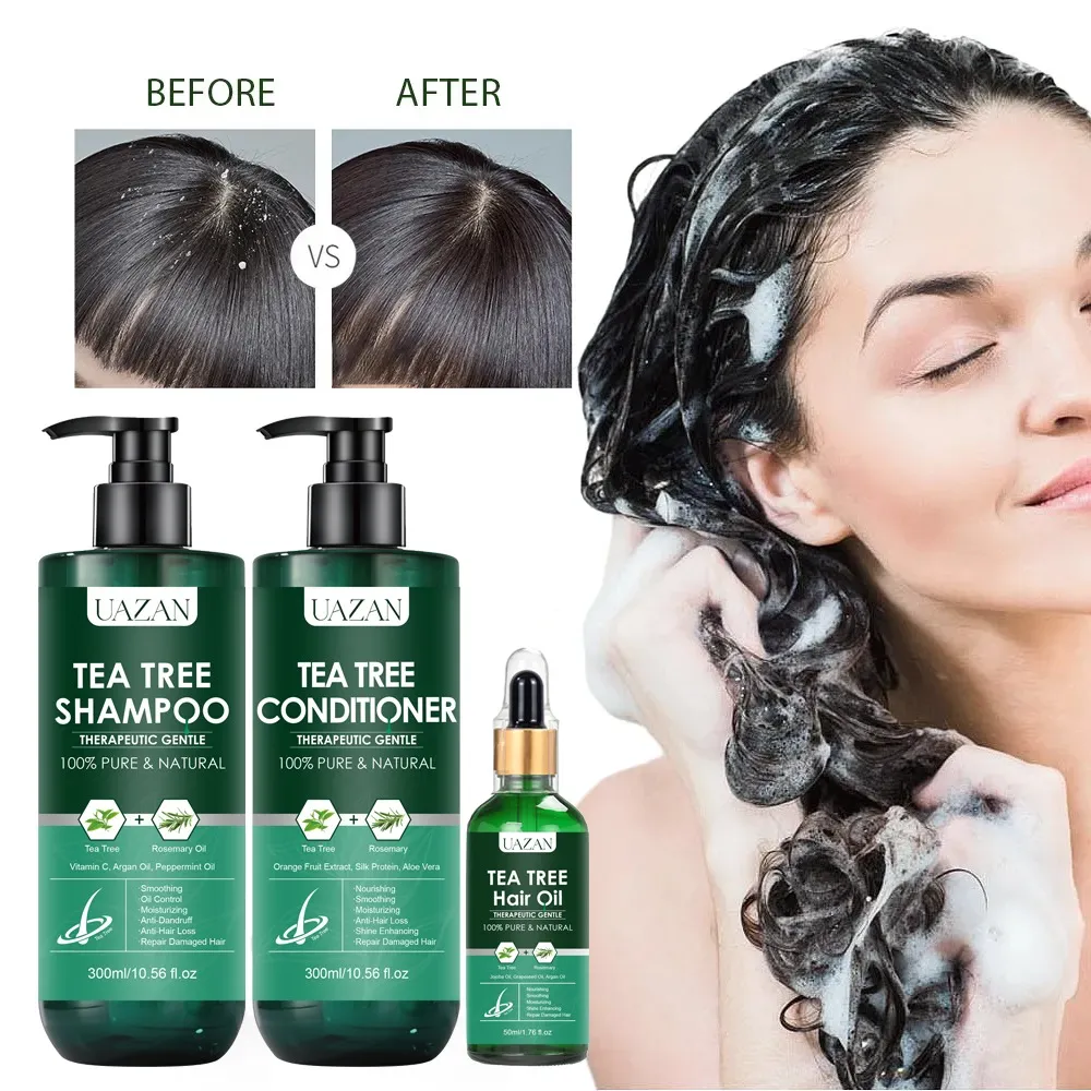 UAZAN Tea Tree Haircare Set - Image 2