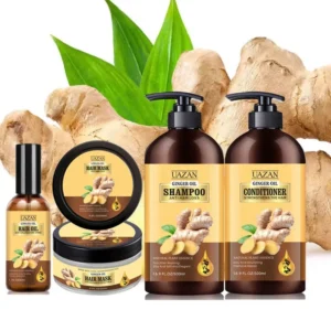 UAZAN Organic Ginger Hair Care Set